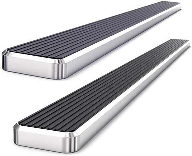 Photo 1 of APS 304 Stainless Steel Polished Silver 6 inches Running Boards Nerf Bars Steps