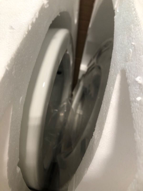 Photo 1 of ***Missing Parts*** DeerValley Elongated One Piece Toilet for Bathrooms, Comfort Seat Height 17", Dual Power Flush Toilet 1.1/1.6 GPF MAP 900g, 12'' Rough-In