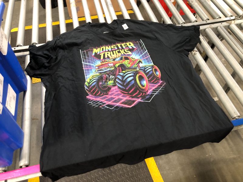Photo 1 of ***SIZE 3XLT*** Monster Truck Birthday Party Retro Monster Trucks T-Shirt