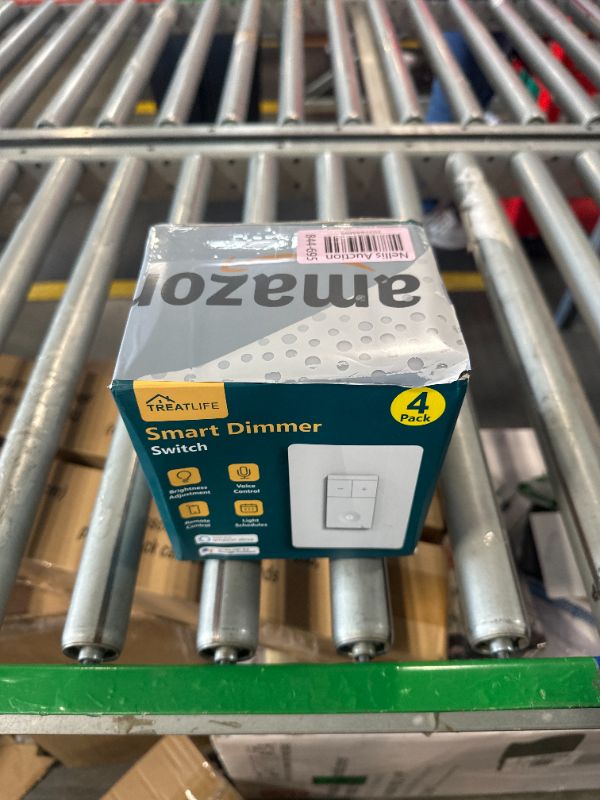 Photo 1 of TREATLIFE Smart Dimmer Switch 4 Pack, Smart Light Switch Works with Alexa and Google Assistant, Neutral Wire Needed, 2.4Ghz Wi-Fi, Schedule, Remote Control, Single Pole, FCC Listed