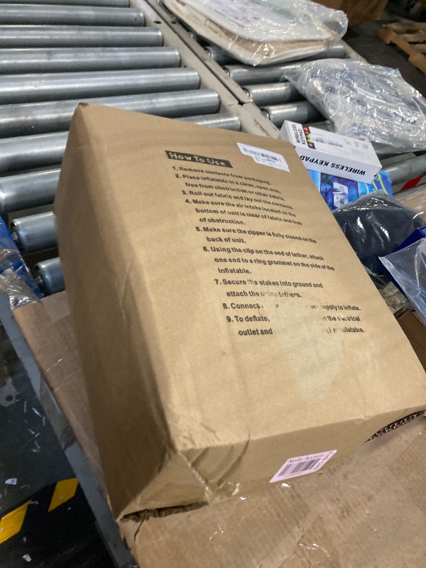 Photo 1 of Hioasis 10FT Hallowen Inflatable Outdoor Decorations - Nightmare Before Christmas Inflatable - Halloween Arch Inflatable Decoration with Skeleton Dog - Blow Up Inflatable Decoration for Outdoor Party