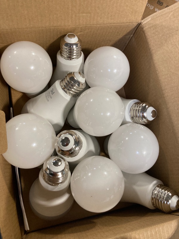 Photo 3 of 12Pack A19 LED Light Bulbs