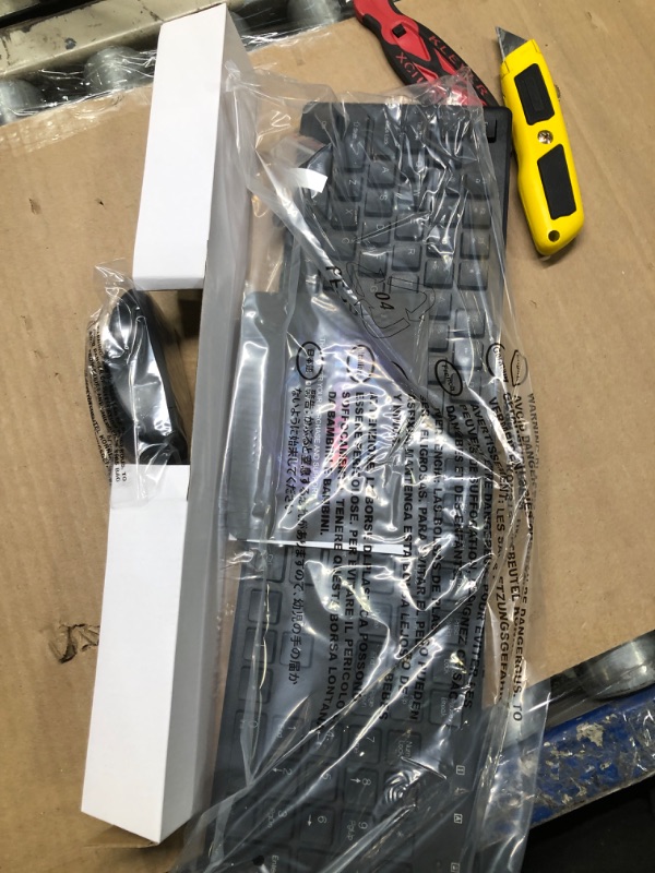 Photo 1 of Wireless Keyboard and Mouse, Trueque Silent 2.4GHz Cordless Full Size USB Mouse Combo, Long Battery Life, Lag-Free for Computer, Laptop, PC, Windows, Mac, Chrome OS (Black)