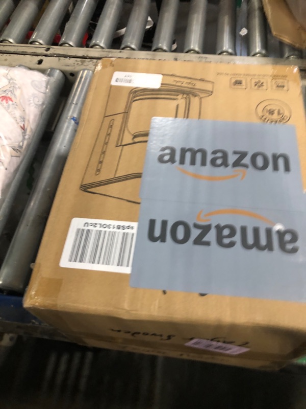 Photo 2 of Taylor Swoden 12-Cup Programmable Coffee Maker, Regular & Strong Brew Drip Coffee Machine for Home and Office, Glass Carafe, Pause & Serve, Auto Shut Off, Gray & Stainless Steel