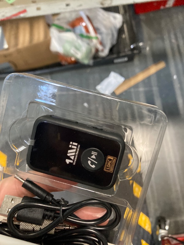 Photo 3 of ?2024 Upgraded?1Mii Bluetooth Aux Adapter For Car, OLED Display,Bluetooth 5.1 Music Receiver with LDAC Hi-Res Audio, 14 Hour Battery Life,Dual Device Connection, for Car,HomeStereo,Headphones,Speakers