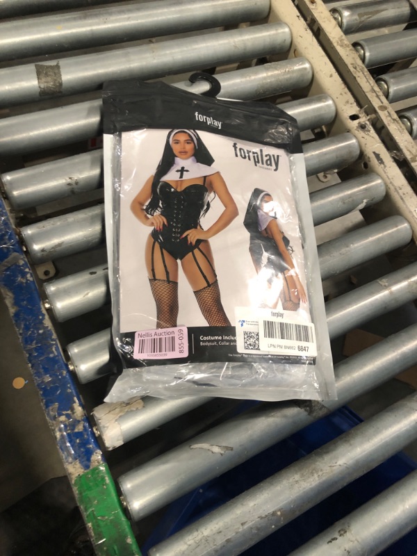 Photo 1 of Forplay Womens Say Your Prayers Nun Adult Sized Costumes, Black, Small/Medium US