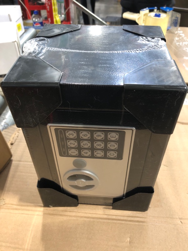 Photo 2 of ** factory sealed** Yuanshikj Electronic Deluxe Digital Security Safe Box Keypad Lock Home Office Hotel Business Jewelry Gun Cash Use Storage money (Black 1)