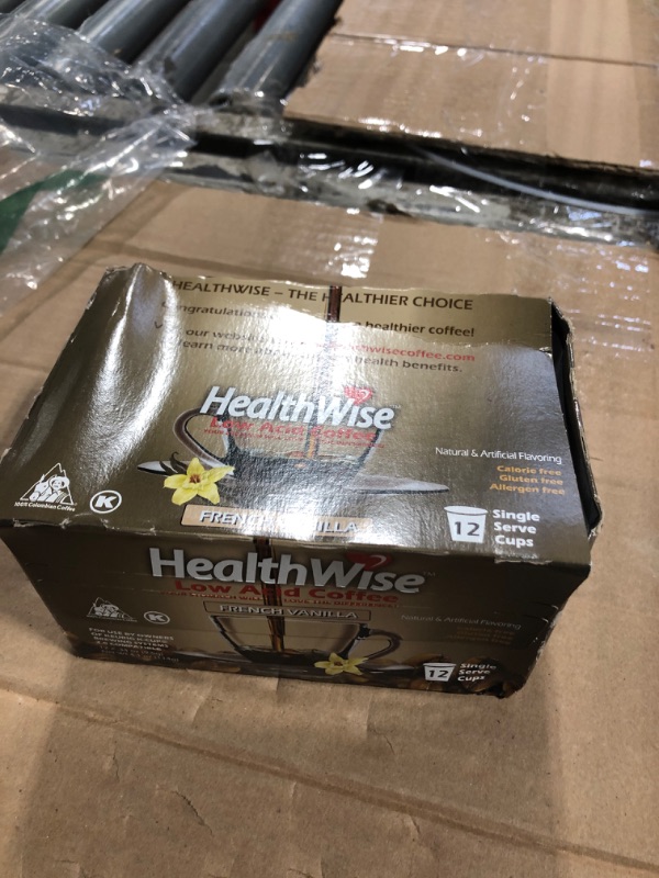 Photo 2 of ** factory sealed** Healthwise Bundle Pack - Low Acid Coffee K-Cups,100% Colombian Coffee - Medium Roast, Healthier Coffee for Sensitive Stomachs - 48 Count (Pack of 4)