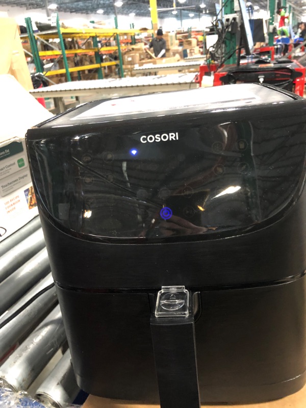 Photo 1 of COSORI Pro Gen 2 Air Fryer 5.8QT, Upgraded Version with Stable Performance & Sleek New Look, 13 One Touch Functions, 100 Paper & 1100 Online Recipes, Dishwasher-Safe Detachable Square Basket, Black