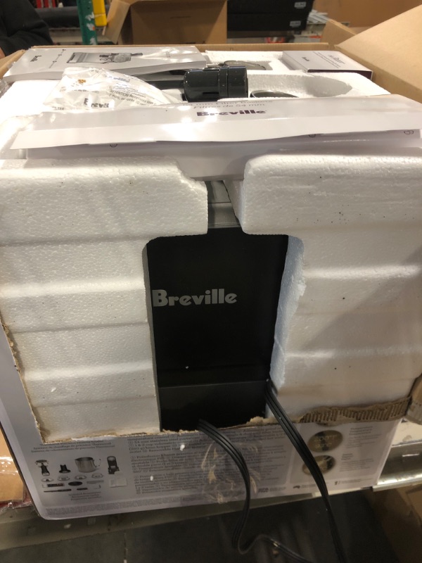 Photo 2 of *** dirty***Breville BES870XL Espresso Machine, One Size, Brushed Stainless Steel