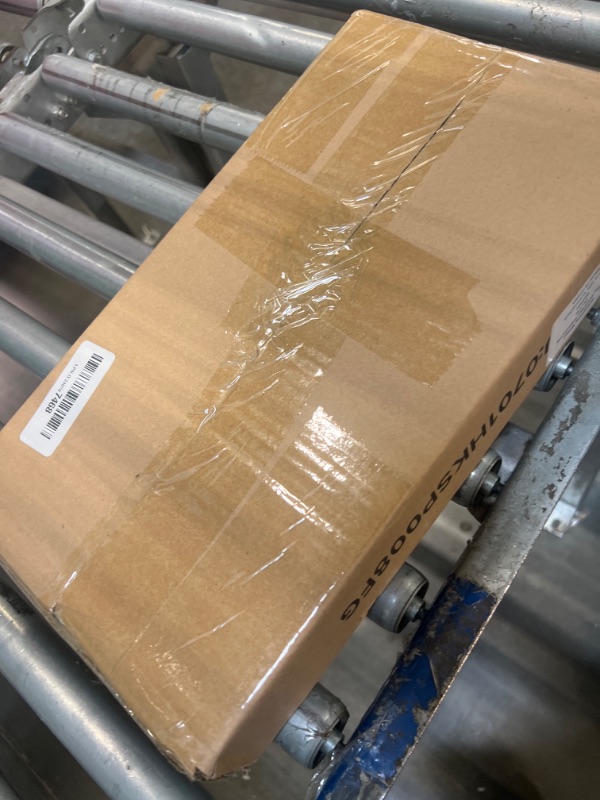 Photo 1 of Giikin Spice Rack, 4-Tier Step Shelf Countertop Spice Storage Holder, Spice Rack Organizer for Cabinet Kitchen Countertop, Coffee Syrup Rack, Metal and Wood, Rustic Brown and Black