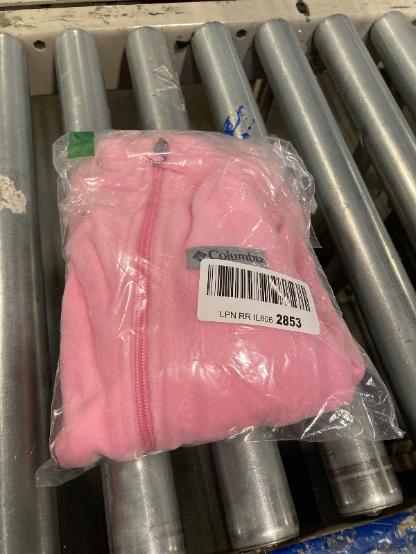 Photo 1 of Columbia Youth Girls Benton II Hoodie, Pink Ice, XX-Small