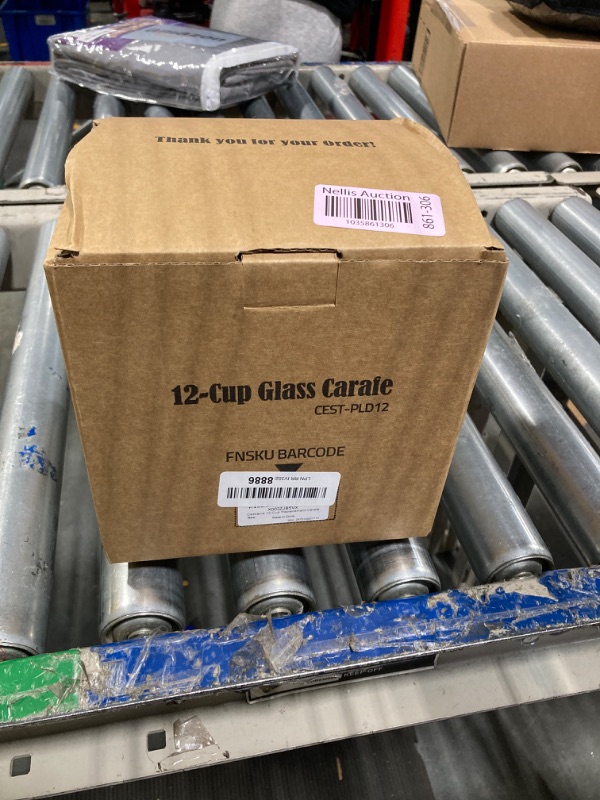 Photo 1 of 12-Cup Replacement Glass Carafe Pot Compatible with Hamilton Coffee Maker Models 46310, 49976, 49966, 49350, 49957, 49954, 49933, 49980A, 49980Z, 49983, 49618, 46300, 49950