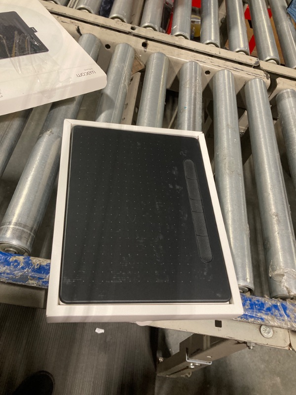 Photo 1 of Wacom Intuos Medium Bluetooth Graphics Drawing Tablet, Portable for Teachers, Students and Creators, 4 Customizable ExpressKeys, Compatible with Chromebook Mac OS Android and Windows - Black