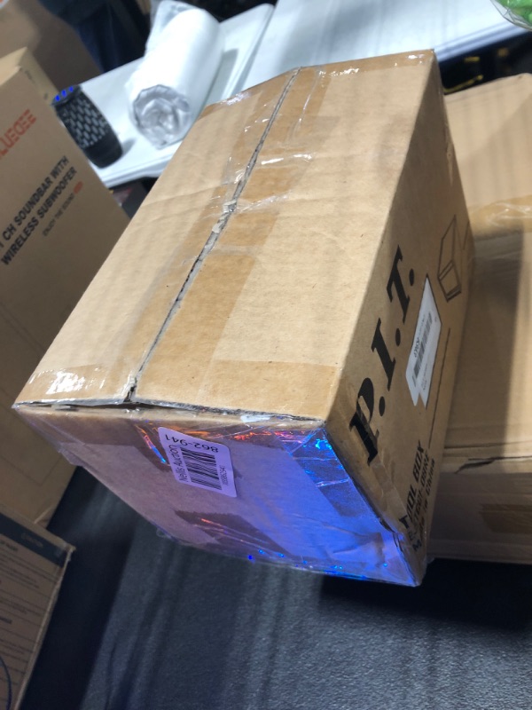 Photo 1 of P.I.T. Mini Red Tool Box, Portable 3 Drawer Steel Stackable Tool Box with Magnetic Tab Locking, Red Micro Top Chest with Liner for Tools Storage and Organizers, Home DIY