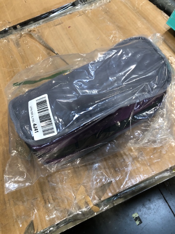 Photo 2 of Biaggi Zipsak Boost! Foldable Underseat Carry-On Expands to Full Size Carry-On - Custom Sized Packing Cube Included (Purple)