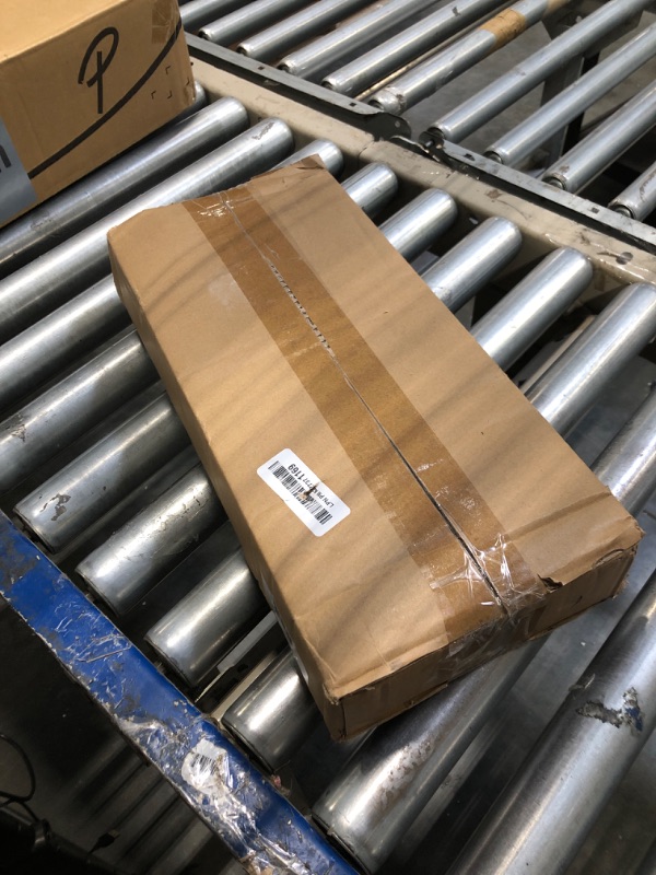 Photo 1 of Heevir Over head Garage Storage Rack, Ceiling Bin Organization System, Ceiling Organizer for Totes with Adjustable Width, Heavy Duty Ceiling Container Bin Rack(4 Bins)