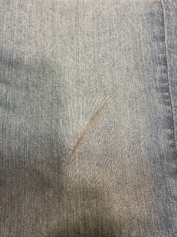 Photo 1 of Levi's Men's 514 Straight Fit Cut Jeans (Also Available in Big & Tall), Midnight, 33W x 30L
*STAIN ON PANT LEG*