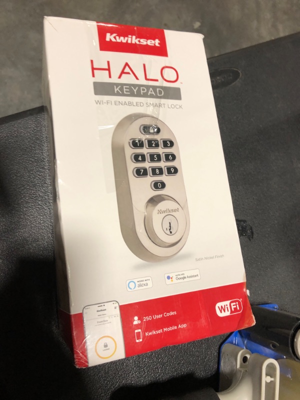 Photo 2 of Halo Smart Lock Wi-Fi Replacement Deadbolt with App/Keypad/Key Access