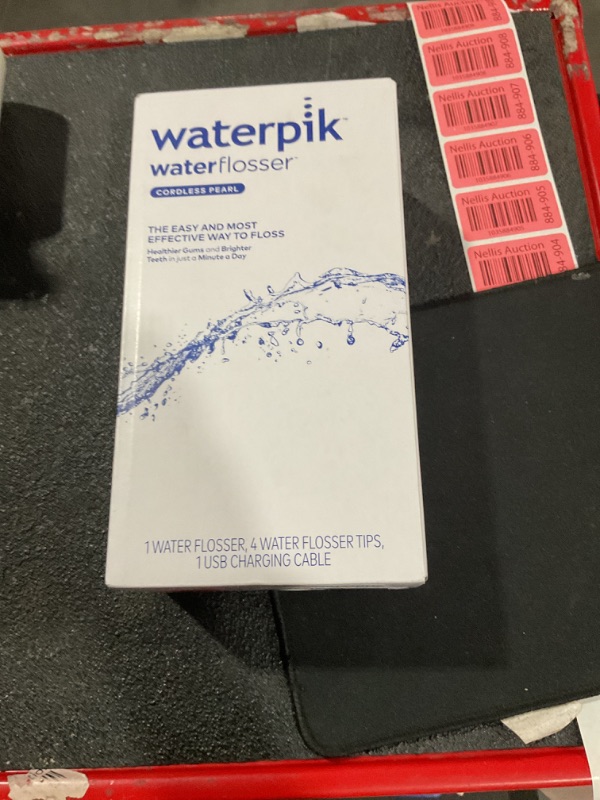 Photo 3 of (READ FULL POST) Waterpik Cordless Pearl Water Flosser Rechargeable Portable Water Flosser for Teeth, Gums, Braces Care and Travel with 4 Flossing Tips, ADA Accepted, WF-13 Black