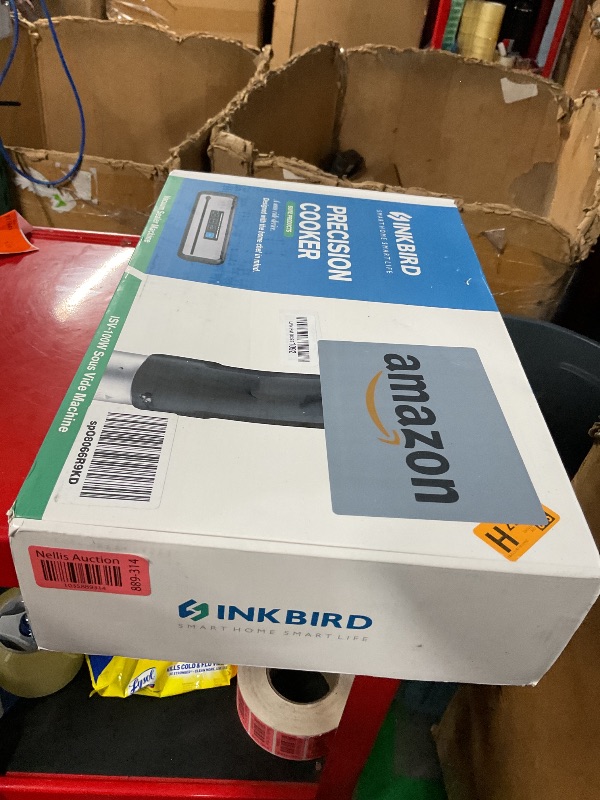 Photo 1 of WiFi Sous-Vide-Machine & Vacuum Sealer Machine, Inkbird Sous Vide Cooker 1000W w/Recipes on APP Preset Cooker | Automatic Air Sous Vide Vacuum Sealing