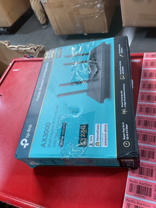 Photo 1 of TP-Link Archer AX55 Pro AX3000 Wireless Dual-Band Multi-Gig Router