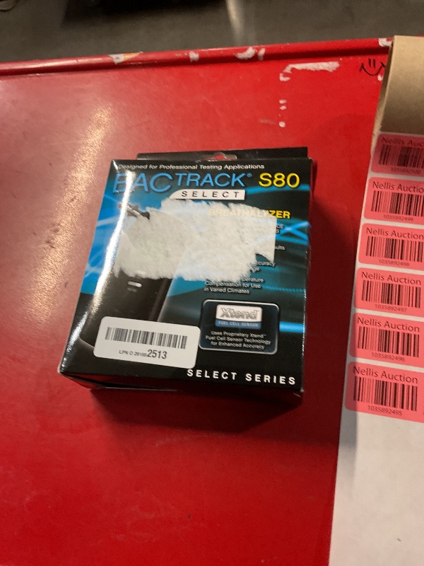 Photo 2 of (POWER TESTED) BACtrack S80 Breathalyzer | Professional-Grade Accuracy | DOT & NHTSA Approved | FDA 510(k) Cleared | Portable Breath Alcohol Tester for Personal & Professional Use