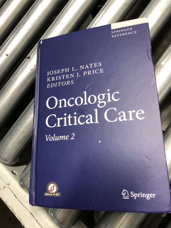 Photo 2 of ***STOCK PHOTO REFERENCE ONLY***Oncologic Critical Care Volume 2