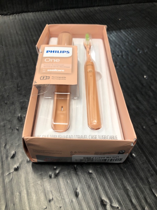 Photo 2 of ***FACTORY SEALED***Philips Sonicare One by Sonicare Rechargeable Toothbrush, Shimmer, HY1200/25