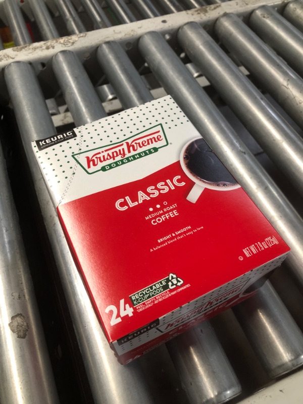 Photo 2 of ***(EXP:02/2025 )NONREFUNDABLE***Krispy Kreme Classic, Single-Serve Keurig K-Cup Pods, Medium Roast Coffee, 24 Count