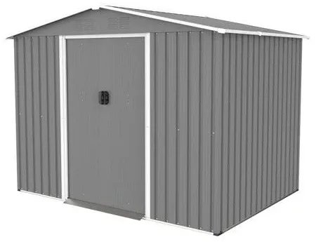 Photo 1 of ***STOCK PHOTO REFERENCE ONLY*** 8 ft. x 6 ft. Outdoor Metal Storage Shed Tool