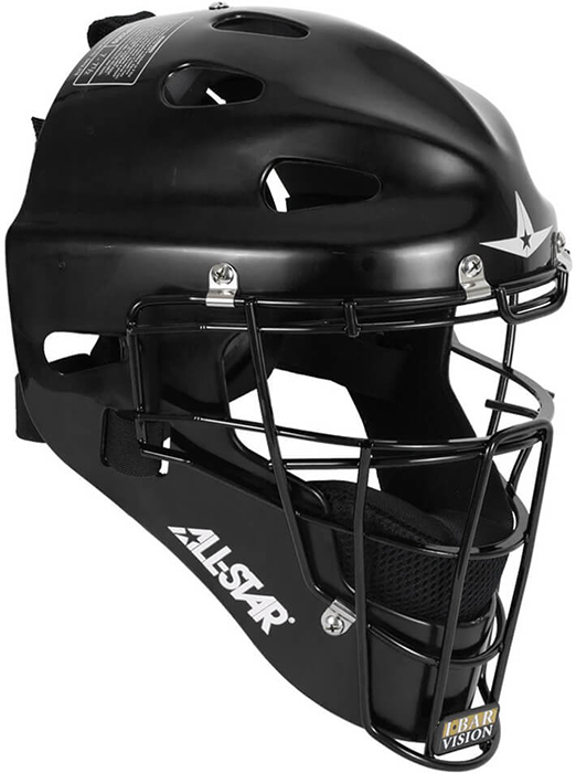 Photo 1 of **MISSING STRAPS**
All-Star Youth Hockey Style Catcher S Helmet
