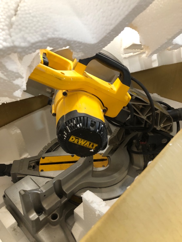 Photo 2 of ***Parts Only***DEWALT Double Bevel Sliding Miter Saw, 12-inch, Compound (DWS780R)