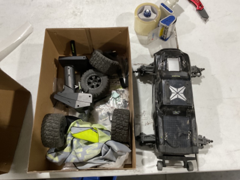 Photo 2 of ***FOR PARTS ONLY***(Nonfunctional)
RIAARIO RC Cars Mini 1:10 RTR Brushless RC Car for Adults Max 50 mph All Terrain Hobby Trucks Electric Off-Road Monster Trucks 4WD Remote Control Car Waterproof Truck with Carbon Fiber