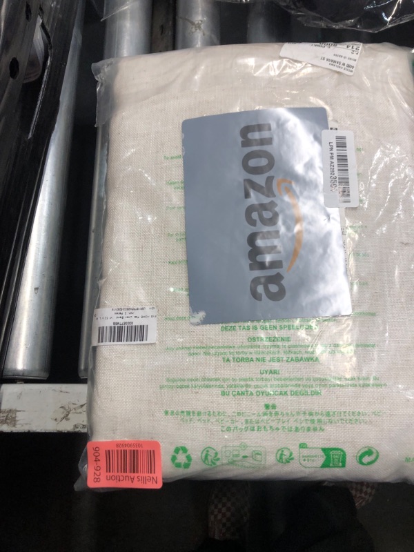 Photo 1 of RYB HOME Flax Linen Blend Curtains - Light Filtering Rich Linen Semi Sheer Airy Breathable Window Treatments Soften Sunlight for Farmhouse Living Room Dining Door