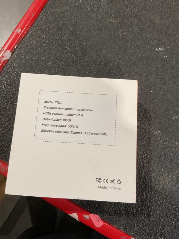 Photo 1 of Wireless HDMI Transmitter and Receiver, Plug & Play Portable 2.4G/5G Wireless HDMI Extender Kit for Streaming Video and Audio to Monitor from Laptop/PC/TV Box/Projector