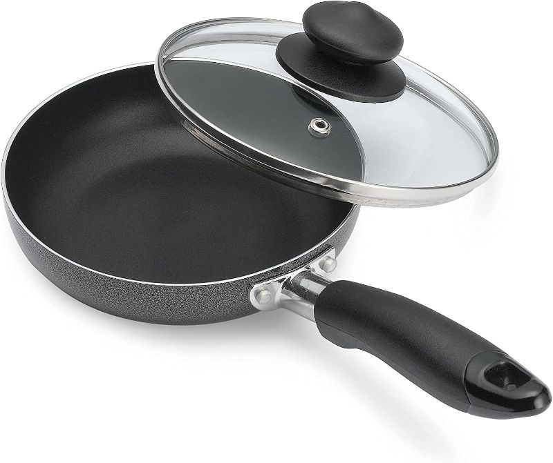 Photo 1 of ...MISSING SCREW FOR LID...Bene Casa Aluminum Fry Pan 6 in. Black