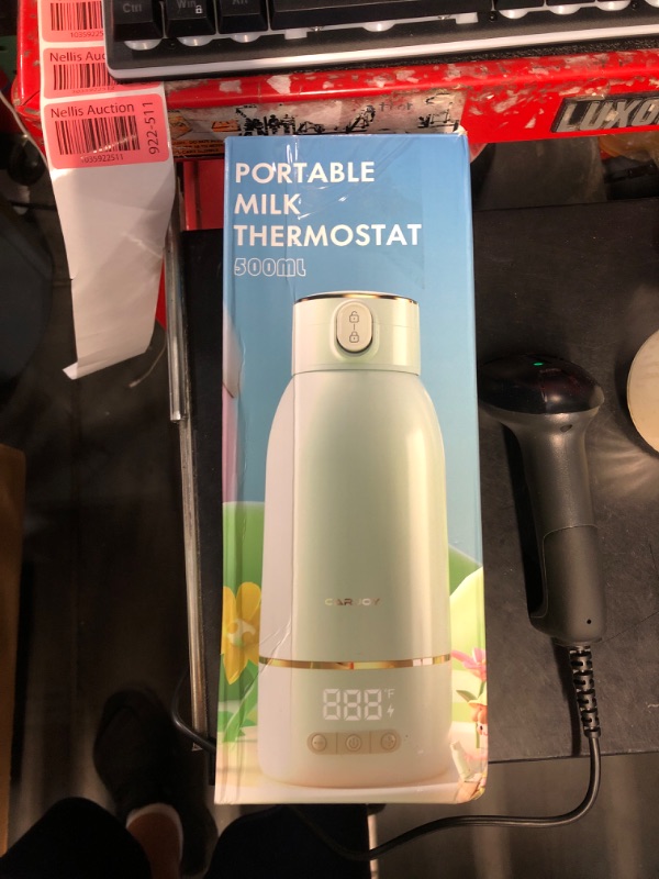 Photo 1 of ***SEE NOTES*** Portable Bottle Warmer, 17oz Fast Heating Portable Bottle Warmer for Travel with 2Hours Super Fast Charging, 500mL Big Capacity Baby Bottle Warmer for Baby Formula,Portable Milk Warmer for Baby