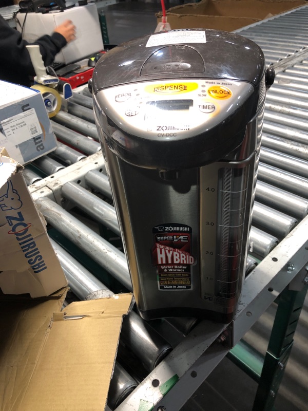 Photo 3 of ***(PARTS ONLY/ NO RETURNS OR REFUNDS/ DAMAGED) ***
Zojirushi 586362-CV-DCC50XT America Corporation Ve Hybrid Water Boiler And Warmer