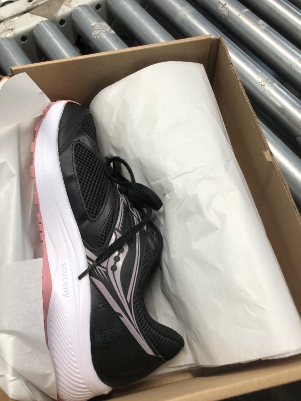 Photo 2 of ***(SEE NOTES BEFORE BIDDING) ***
Saucony Women's Core Cohesion 14 Road Running Shoe, Black/Pink, 12 Wide