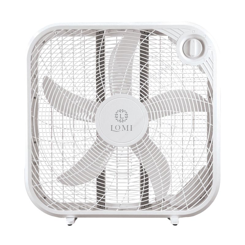 Photo 1 of **CHIPPED FAN BLADE**
LOMI 20" Portable Box Fan
