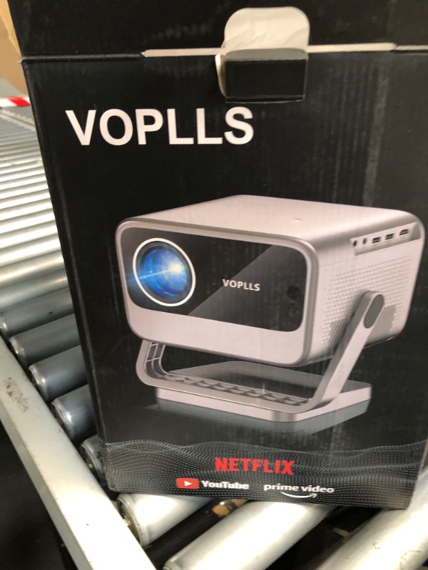 Photo 2 of [Netflix Officially and AI Auto Focus] VOPLLS 4K Projector with WiFi and Bluetooth