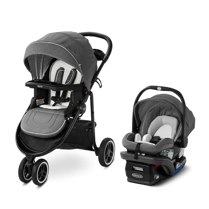 Photo 1 of ***SIMILAR TO STOCK PHOTO/DIRTY*** Graco, Modes Element Travel System Includes Baby Stroller with Reversible Seat Extra Storage Child Tray and SnugRide 35 Lite LX Infant Car Seat, Canter