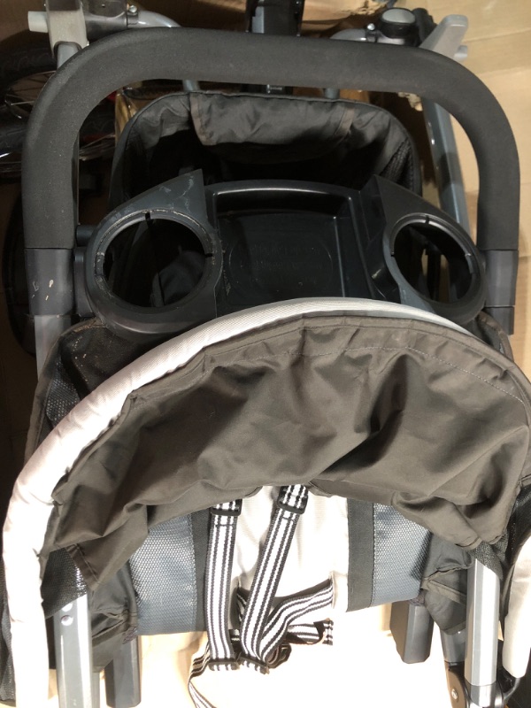 Photo 2 of ***SIMILAR TO STOCK PHOTO/DIRTY*** Graco, Modes Element Travel System Includes Baby Stroller with Reversible Seat Extra Storage Child Tray and SnugRide 35 Lite LX Infant Car Seat, Canter