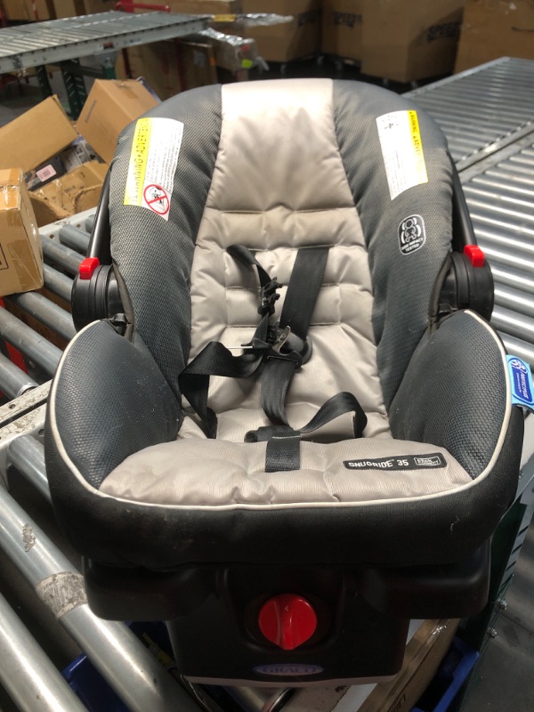 Photo 4 of ***SIMILAR TO STOCK PHOTO/DIRTY*** Graco, Modes Element Travel System Includes Baby Stroller with Reversible Seat Extra Storage Child Tray and SnugRide 35 Lite LX Infant Car Seat, Canter