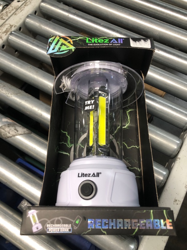 Photo 3 of *** SEE NOTES ***  LitezAll 24877 3500 Lumen Rechargeable Lantern