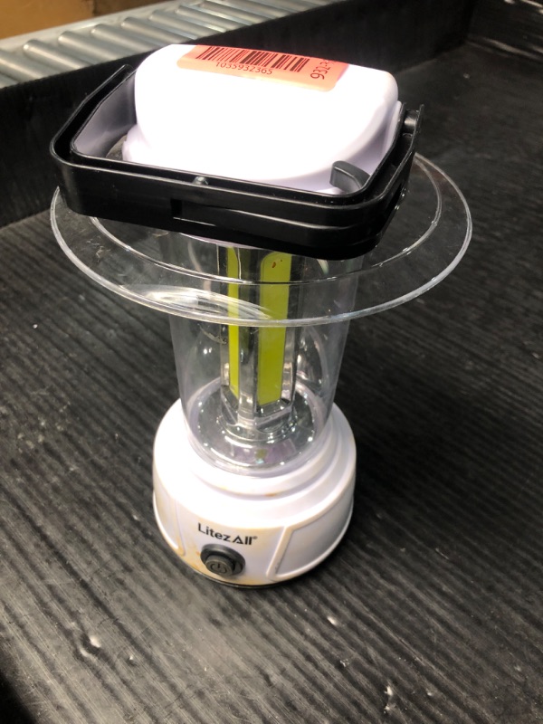 Photo 2 of **DIRTY**LitezAll 24877 3500 Lumen Rechargeable Lantern