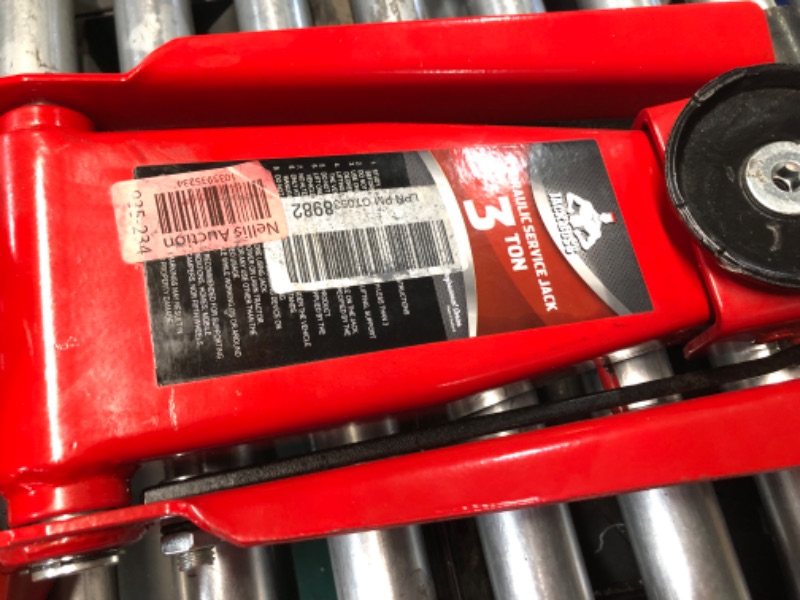 Photo 4 of ***USED - LEAKING OIL - NO PACKAGING - SEE PICTURES***
Floor Jack 3 Ton Capacity Fast Lift Service Jack Steel Heavy Duty Hydraulic Car Jack