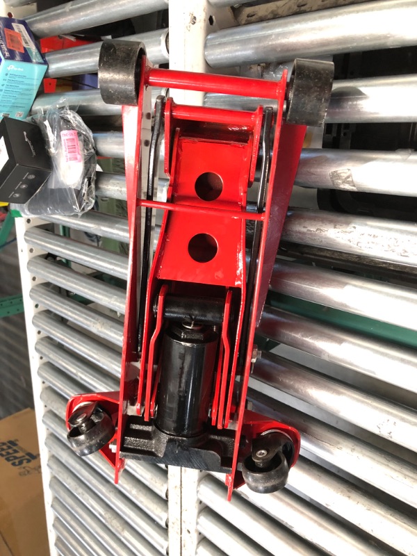 Photo 5 of ***USED - LEAKING OIL - NO PACKAGING - SEE PICTURES***
Floor Jack 3 Ton Capacity Fast Lift Service Jack Steel Heavy Duty Hydraulic Car Jack