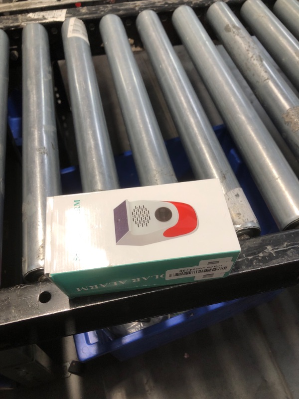 Photo 1 of PILSAMAS Solar Motion Sensor Alarm Outdoor Indoor, Motion Sensor Noise Maker with 8 Replaceable Recording, ±Volume, Light- Motion Detector Alarm, Motion Activated Deer Bear Intruder Deterrent Devcies